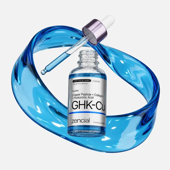Sérum GHK com Peptídeos de Cobre